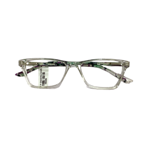 Anrik M1116 Acetate Cristal White Square Full Frame 46