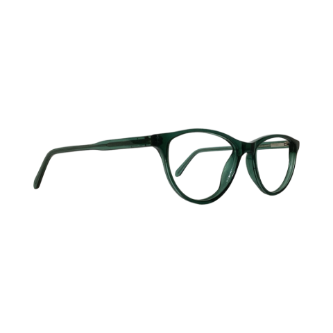 Brand Vision M5033 Acetate Green Cat Eyes Full Frame 50