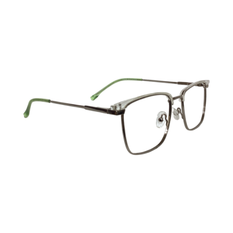 Belooht 202432 Metal Silver Green Club Master Full Frame 51