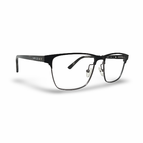 Calvin Klein Ck18304 Metal Black Square Full Frame 53