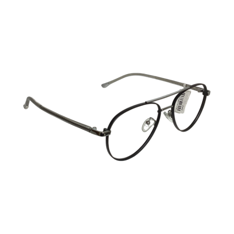 Spaco 1815c22 Metal Black Aviator Full Frame 55