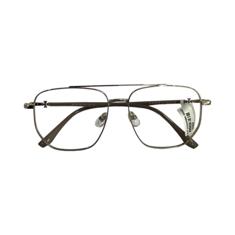 Spaco 55115 Metal Silver Square Full Frame 56