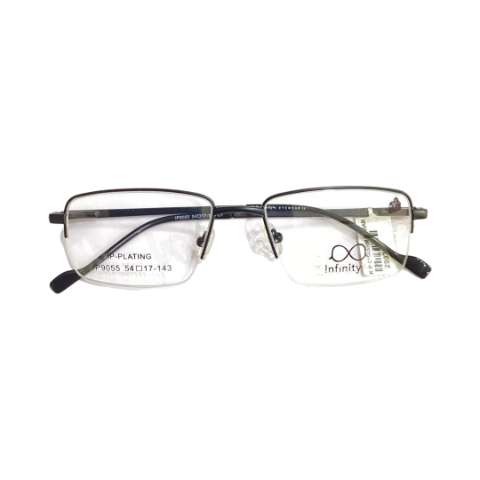 InfinityPro IP9055 Ip Plating Brown Rectangle Half Frame 54