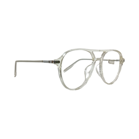 Idor M2317 Tr Flexi Cristal White Aviator Full Frame 55