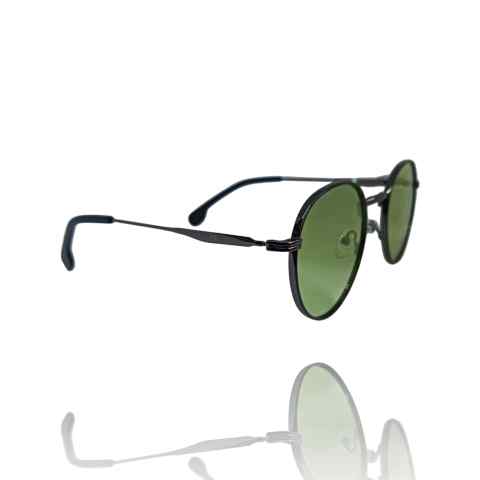 Farenheit 9022 Metal Metalic Gray Green Round Full Frame 52