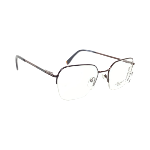 Sparkle Player 31046 Metal Brown Hexagon Half Frame 53