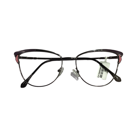 Fustar 920401 Metal Metalic Gray Cat Eyes Full Frame 53