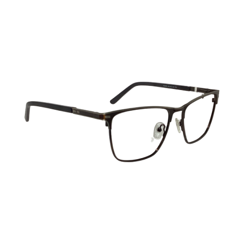EyeJackHill yc058 Metal Brown Square Full Frame 55