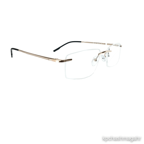 Idee 1956C2 Ip Plating Gold Square Rimless 56