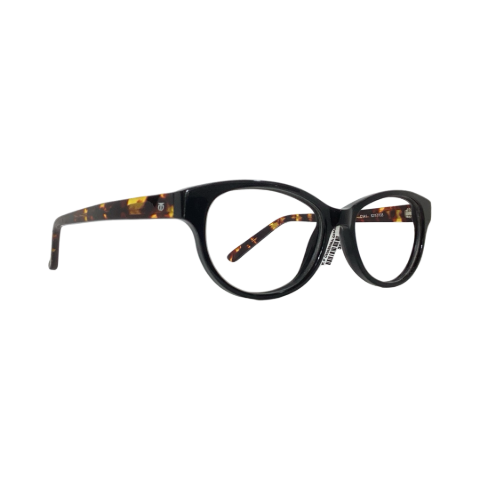 Titan T2111c1a1 Acetate Leopard Brown Cat Eyes Full Frame 52