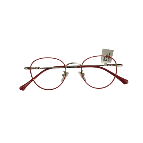 Oliver 3161k Metal Red Silver Round Full Frame 46