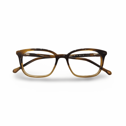 Idee 1665 Acetate Leopard Brown Square Full Frame 50