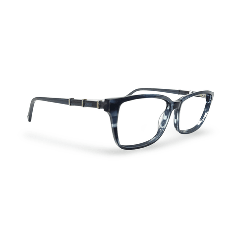 Idee 1780 Acetate Trendy Blue Rectangle Full Frame 52