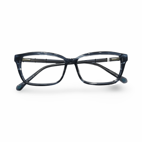 Idee 1780 Acetate Trendy Blue Rectangle Full Frame 52