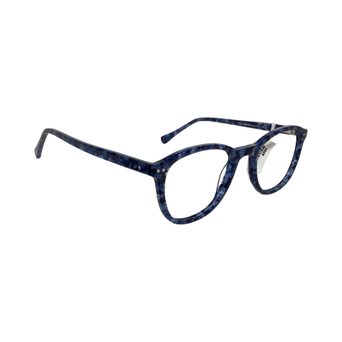InfinityPro 390301 Acetate Blue Round Full Frame 48