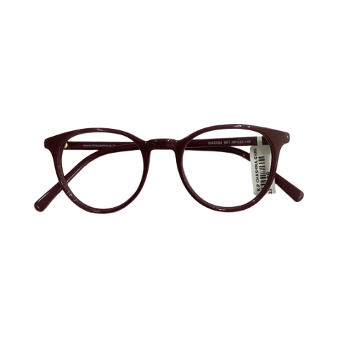 Intense Focus Mac022 Acetate Marron  Round Full Frame 49