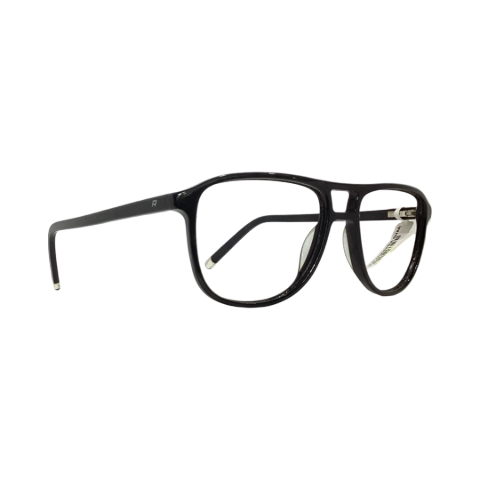 Roar R8068 Acetate Black Retro Full Frame 52