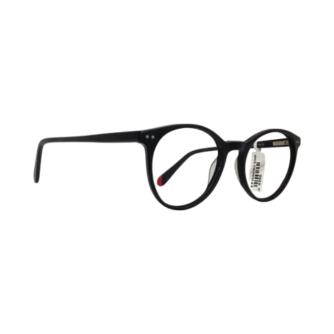 Sparkle Player 97066 Acetate Black Round Full Frame 49