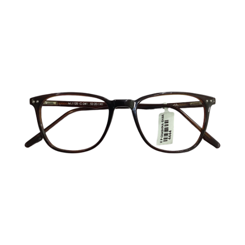 I Touch M1120 Acetate Brown Wayfarer Full Frame 52