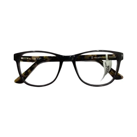 I Touch M351 Acetate Gray Square Full Frame 53