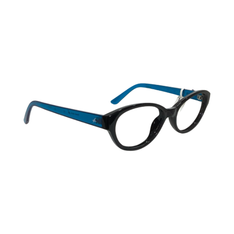 Fastrack Fz1003wfp3 Tr Flexi Black Blue Oval Full Frame 48