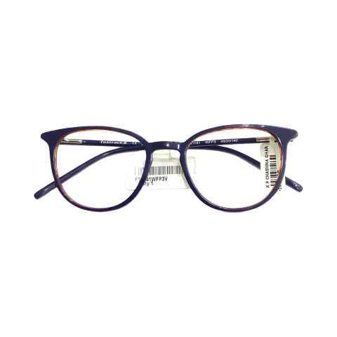 Fastrack Ft1141wfp3v Acetate Black Round Full Frame 48