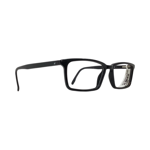 Fastrack Ft1138mfp3v Acetate Black Square Full Frame 53