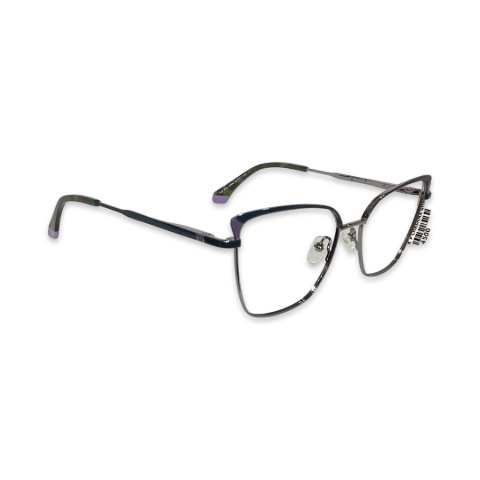 Fueel 740 Metal Blue Cat Eyes Full Frame 52