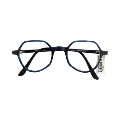 Fueel 734F22 Acetate Blue Hexagon Full Frame 47