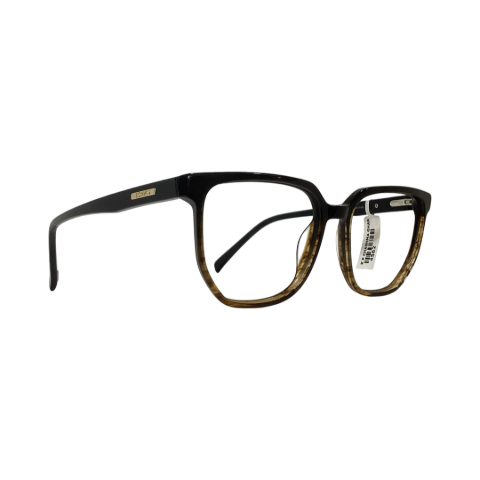 Scavin 527 Acetate Black Brown Square Full Frame 55