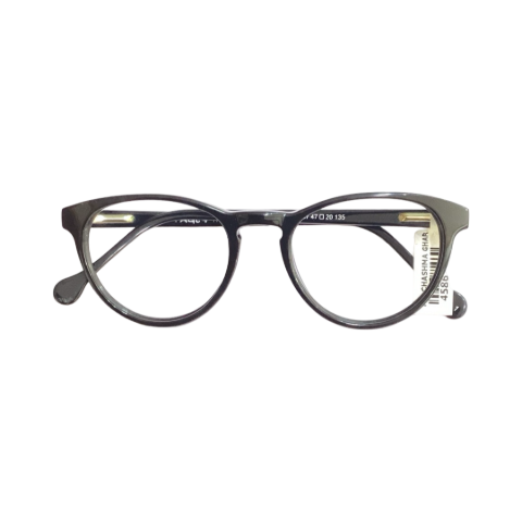 Page4 12037 Acetate Black Round Full Frame 52