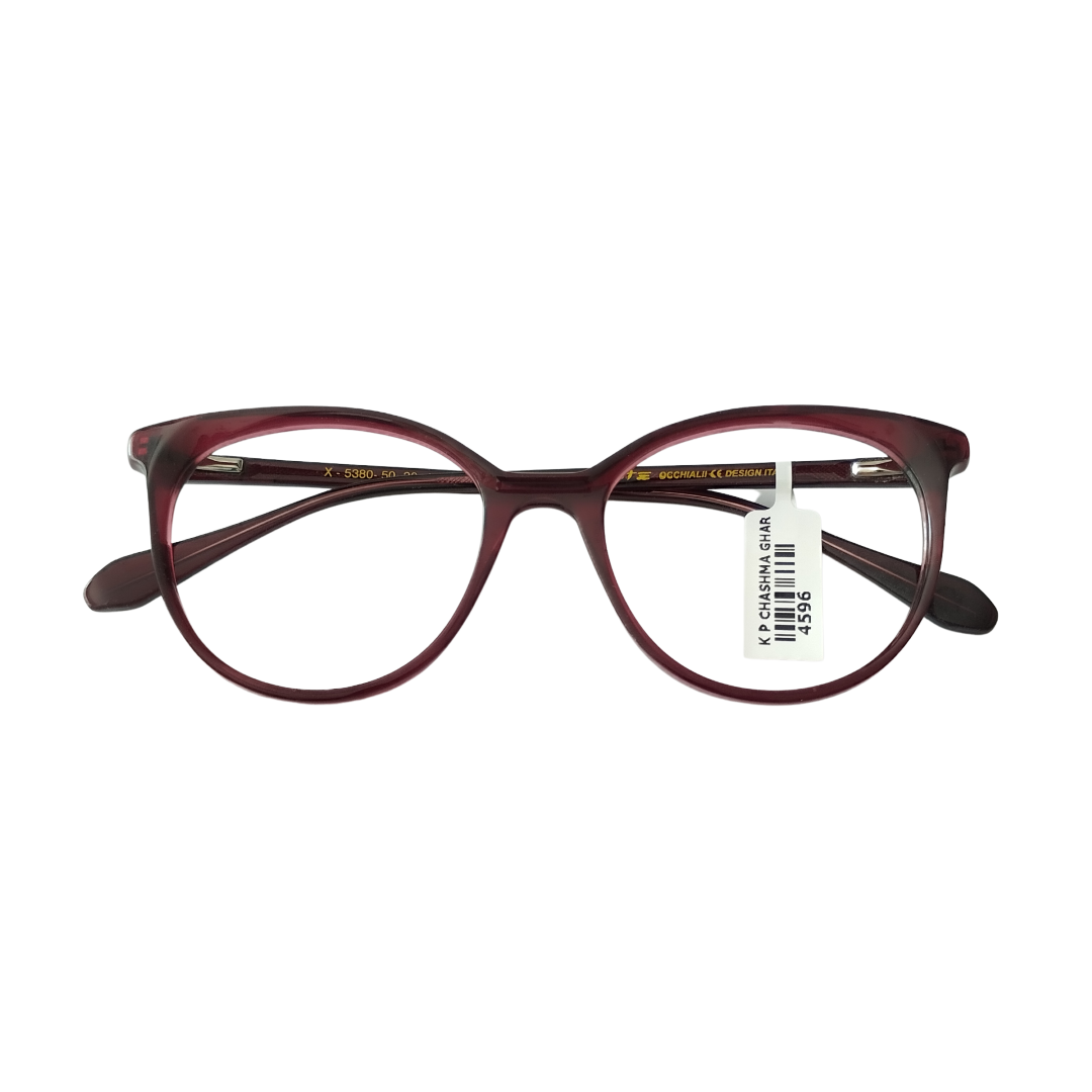 Xite X5380 Acetate Wine Cat Eyes Full Frame 50