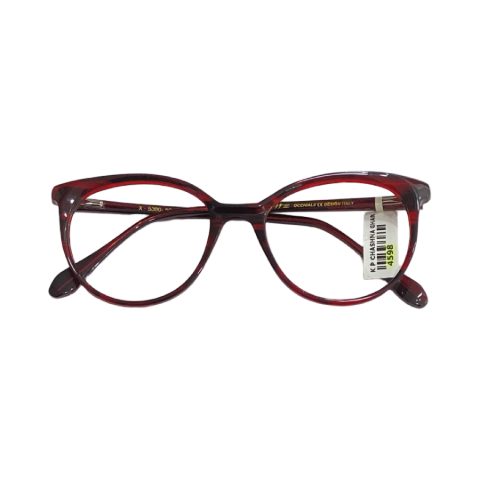 Xite X5380 Acetate Charry Red Cat Eyes Full Frame 50