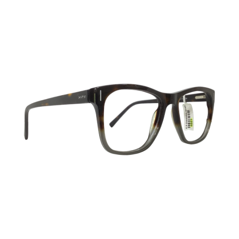 Xite X5369 Acetate Brown Square Full Frame 53