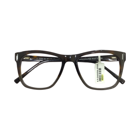Xite X5369 Acetate Brown Square Full Frame 53