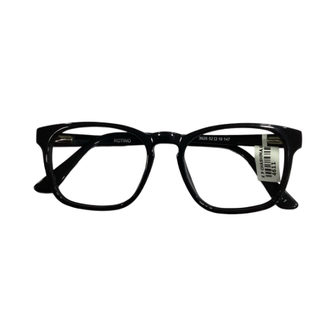 Rotino 3926 Acetate Black Square Full Frame 52