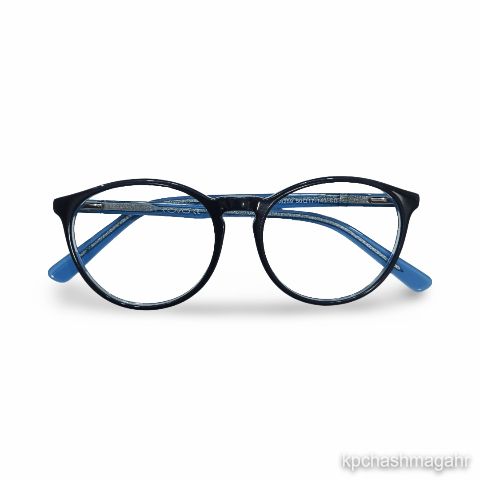 Provo Pr6259 Acetate Black Blue Round Full Frame 50