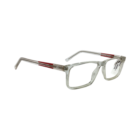 Makev M2055 Acetate Cristal White Rectangle Full Frame 51