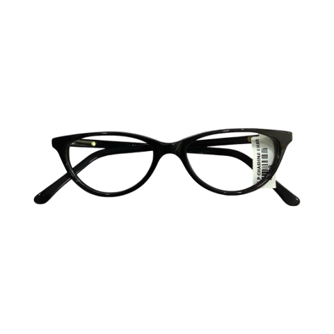 Bubblegame M1015 Acetate Black Cat Eyes Full Frame 48