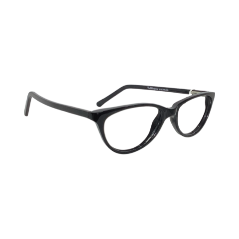 Bubblegame M1015 Acetate Black Cat Eyes Full Frame 48
