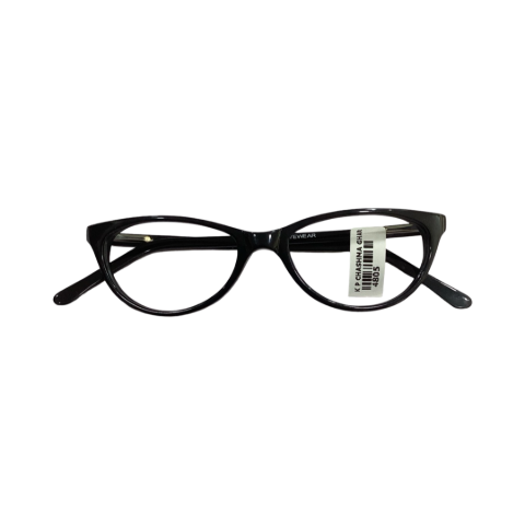 Bubblegame M1015 Acetate Black Cat Eyes Full Frame 48