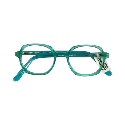 Bubblegame M311 Acetate Green Round Full Frame 46