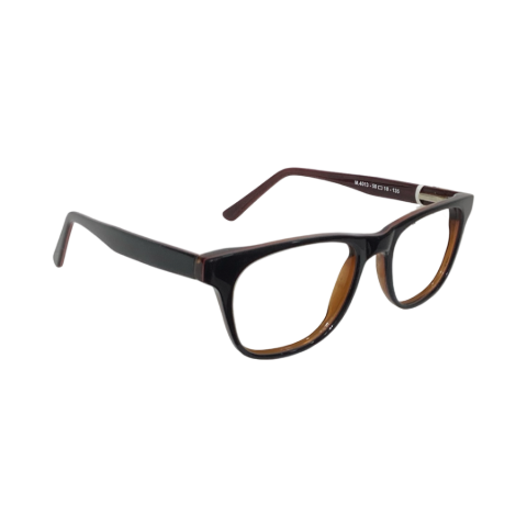 Sunline M4013 Acetate Black Brown Square Full Frame 50