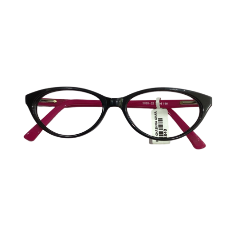 Sunline 2028 Acetate Red Pink Cat Eyes Full Frame 52