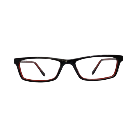 Solar S7223 Acetate Black Rectangle Full Frame 52