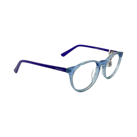 Provo 1352 Acetate Blue Round Full Frame 44