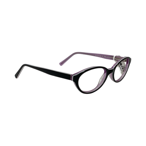 Monex Mod522 Acetate Black Pink Oval Full Frame 42