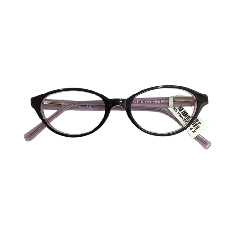 Monex Mod522 Acetate Black Pink Oval Full Frame 42