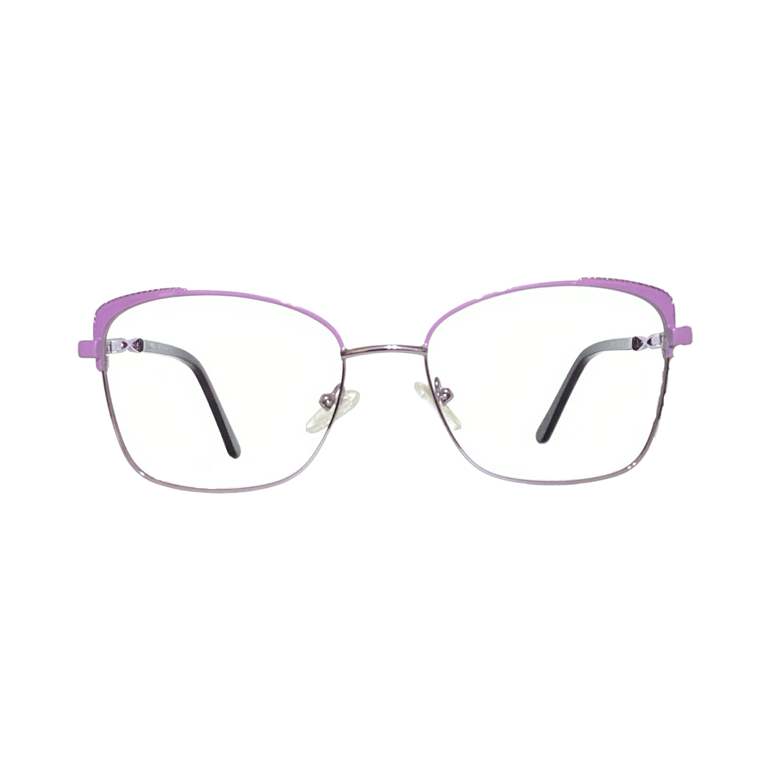 Chanel Ff2191 Metal Purple Cat Eyes Full Frame 51