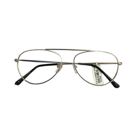 Glasswick 8001 Metal Silver Aviator Full Frame 36